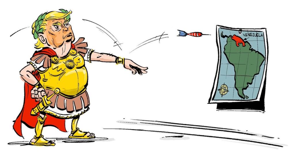 eua-em-ofensiva-contra-a-venezuela-e-o-brasil:-chantagem,-tarifaco-e-acoes-da-cia