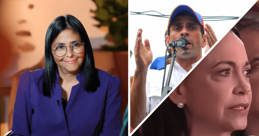 venezuela:-delcy-defende-unidade-nacional,-enquanto-oposicao-segue-desorientada-e-sem-lideranca